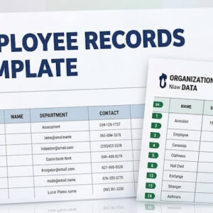 Employee Records Template